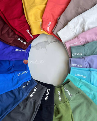 DakaFit 新色！DFYNE三段腰运动户外健身无缝针织瑜伽三分短裤