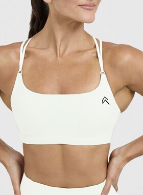 DakaFit oner运动健身背心女防震高弹含胸垫交叉瑜伽运动背心