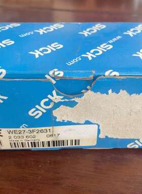 SICK 传感器WE27-3F2631WS27-3D263议价