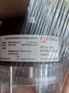 FISCHER传感器DS21010A20BK0W00议价