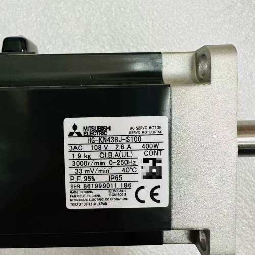 (议价)400W带刹车电机HG-KN43BJ-S100,上