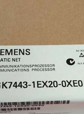 (议价)6GK7443-1EX20-0XE0CP443-1 通