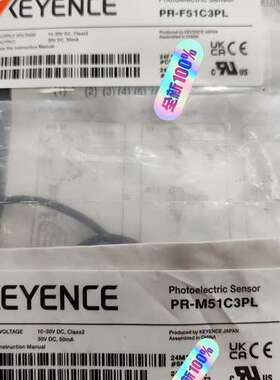 (议价)PR-F51C3PL  PR-M51C3PL  基恩士传感器