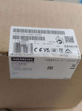 SIMATIC ET 200SP中央处理器模块，6议价