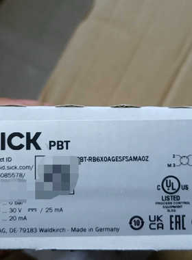 SICK西克压力传感器 PBT-RB6X0AGESF议价