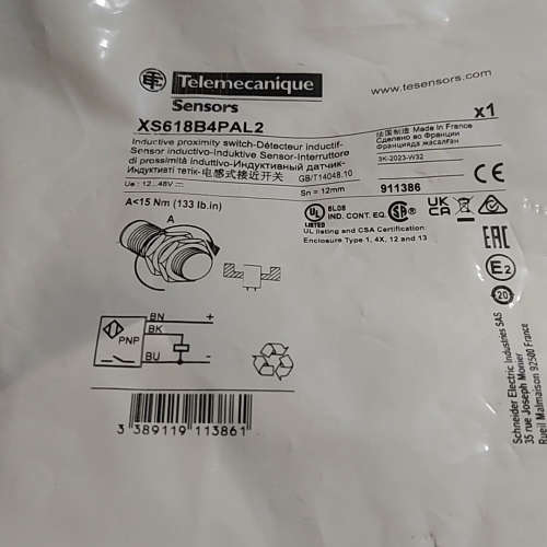 XS618B4PAL2传感器议价