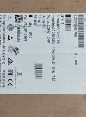变频器6SL3210-1KE15-8UF2,原标仅议价