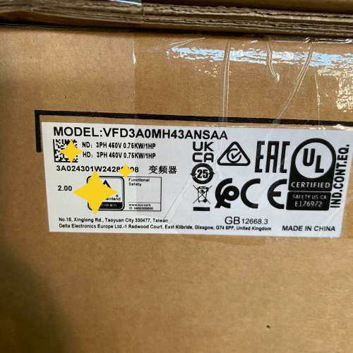 台达VFD3A0MH43ANSAA议价