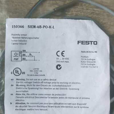(议价)费斯托  FESTO 150366 SIEN-4B-PO-K