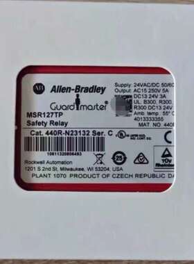 AB罗克韦尔继电器MSR127TP  440R-N23132议价