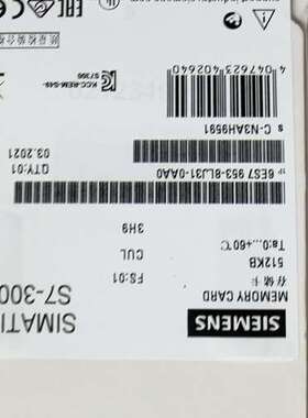 6ES7953-8LJ31-0AA0内存卡议价