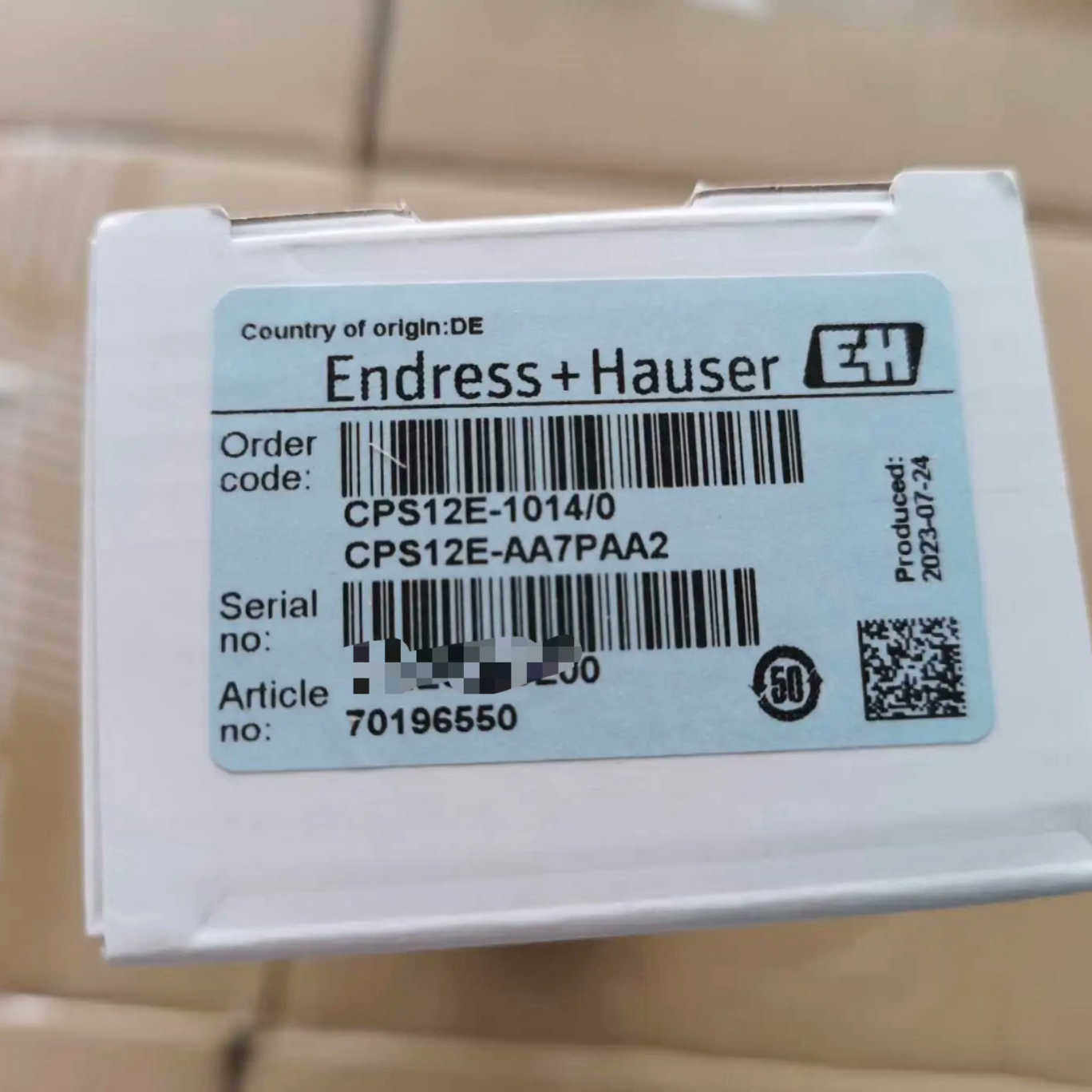 E+H CPS12E-AA7PAA2（CPS12E-1014议价