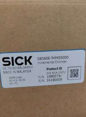 (议价)SICK编码器DBS60E-THFK05000