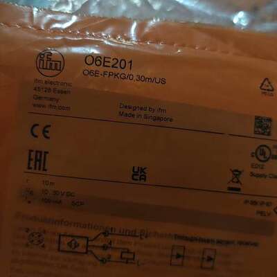 IFM易福门O6E201对射光电开关传感器06S议价