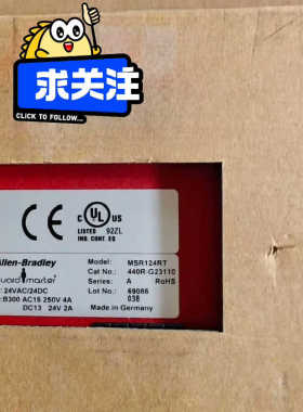 AB罗克韦尔安全继电器     MSR124RT 440R-议价