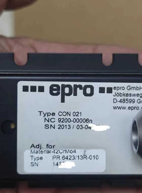 epro CON 021前置器  642313R-010传议价