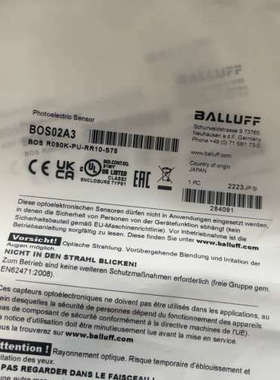 BALLUFF巴鲁夫BOS02A3BOS R090议价