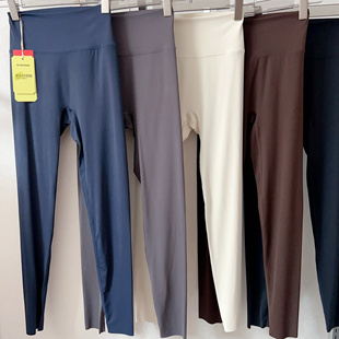 佐丹伊2025春夏新莱卡轻零裤超弹裸感瑜伽裤无尴尬线运动打底外穿