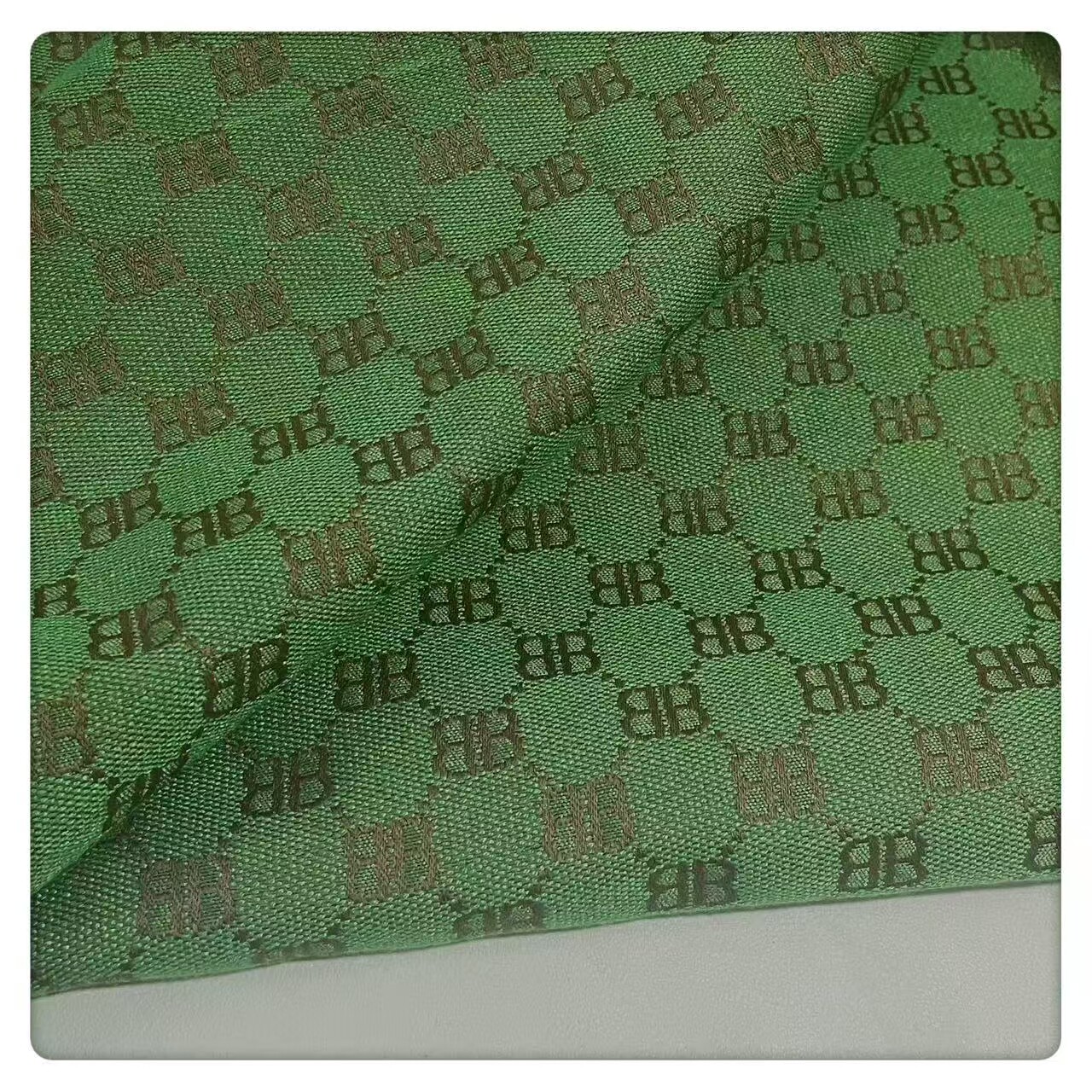 复古字母B色织提花布料 裙子衬衣抱枕鞋帽桌布手工DIY柔软面料