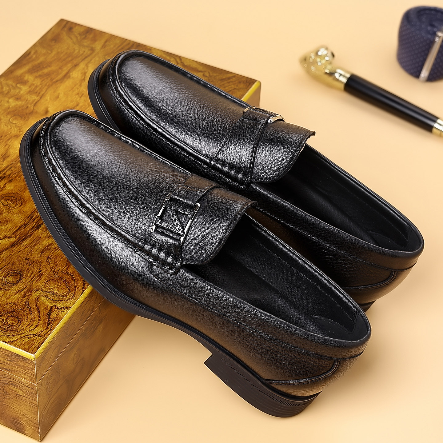 一脚蹬豆豆男鞋春季商务工作休闲皮鞋结婚新郎鞋开车软底乐福潮鞋,流行男鞋,休闲板鞋,淘宝优惠券,粉丝福利购,淘宝优惠卷