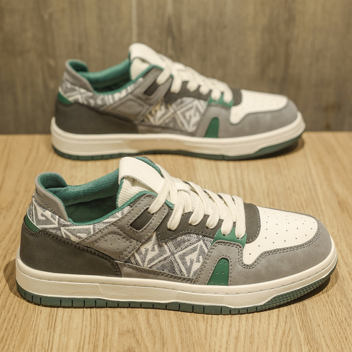 潮牌男鞋2026年新款春季运动休闲板鞋厚底青少年网红百搭户外潮鞋,流行男鞋,休闲板鞋,淘宝优惠券,粉丝福利购,淘宝优惠卷