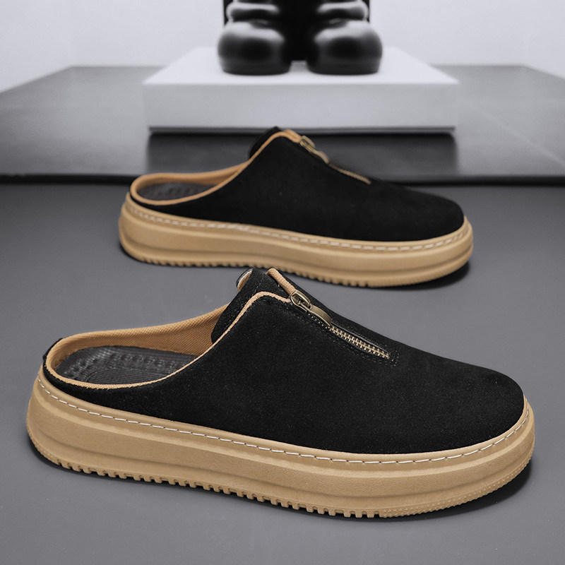 勃肯拖鞋男夏季透气外穿休闲防滑懒人一脚蹬2026新款户外包头凉鞋,流行男鞋,包头拖,淘宝优惠券,粉丝福利购,淘宝优惠卷