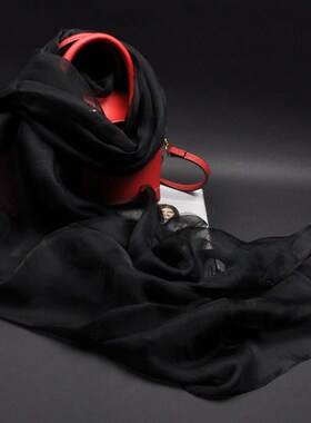 真丝羊毛绣花钉珠婚庆礼服披肩