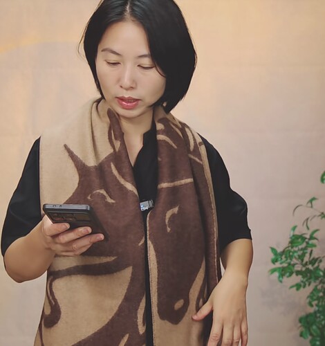 羊绒提花