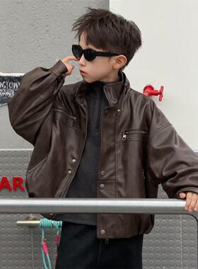 现货 CHU YAO 【C位皮衣】儿童秋冬季韩版3M雪丽棉棉服皮衣夹克外