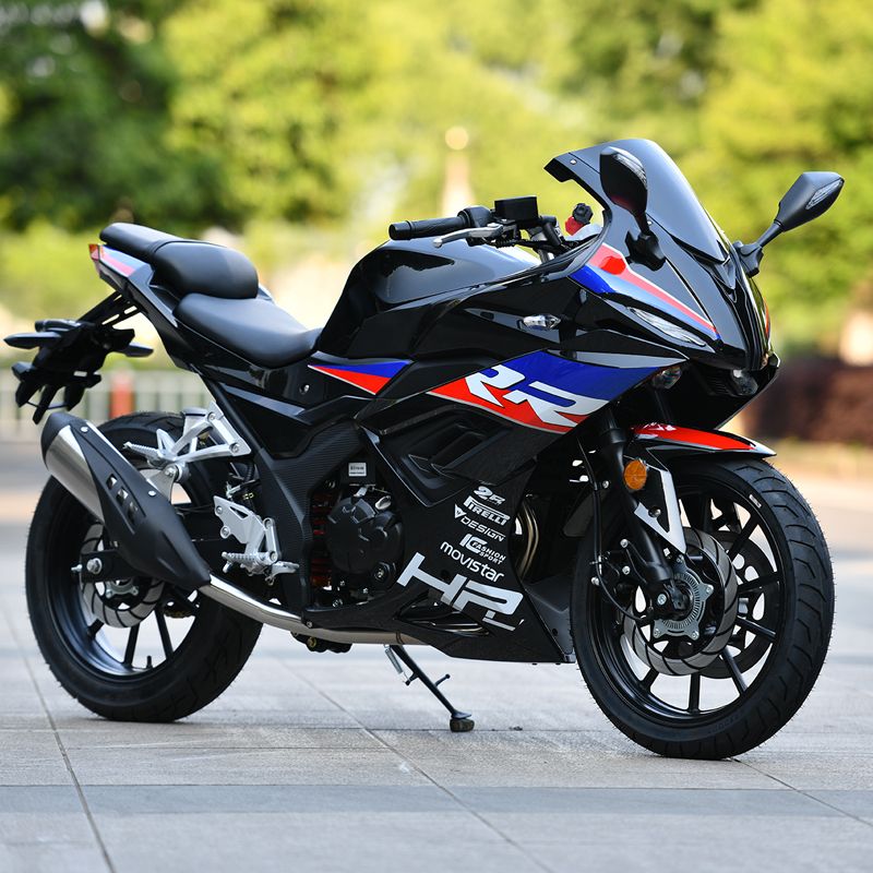 新款国四电喷魔影S450双缸水冷跑车宝雕双R重机车趴赛摩托车