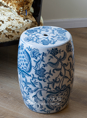 从今往后HomeDecor-CFJC494-陶瓷鼓凳