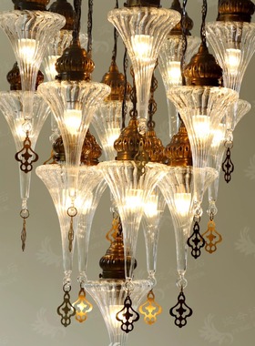 从今往后HOMEDECOR-CFDS01-67-复古法式黄铜水晶吊灯