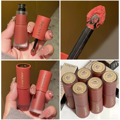 兰蔻唇釉哑光新色正品