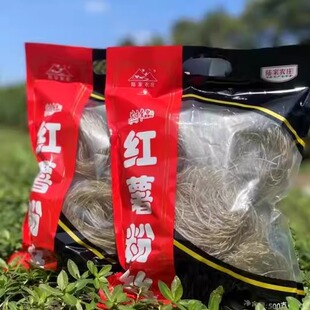 陆家农庄红薯粉 500克装 淡淡的番薯清香 口感劲道 传统工艺