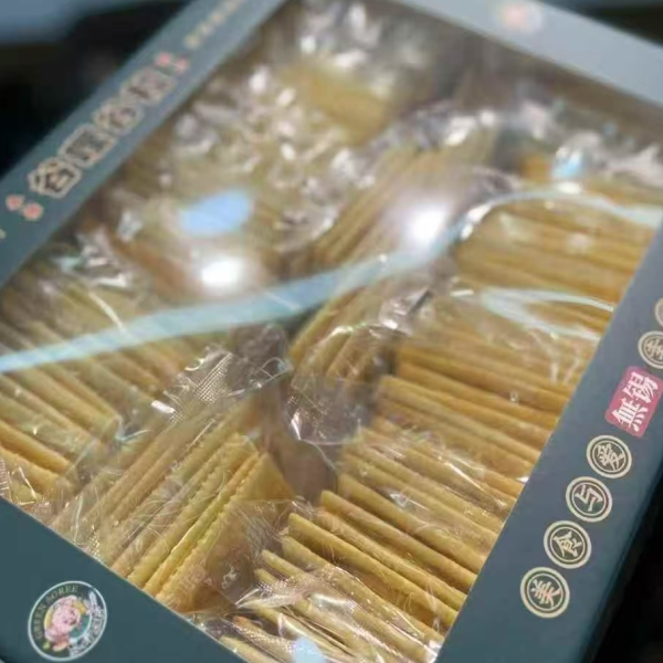 谷哩谷粒家的爆款 咸蛋黄牛扎饼干 茶点小吃点心 香酥脆 整框4斤