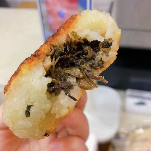 无锡美食 阳山卷糍粑 一卷5只 肉的芝麻梅干菜笋干肉 口味齐全