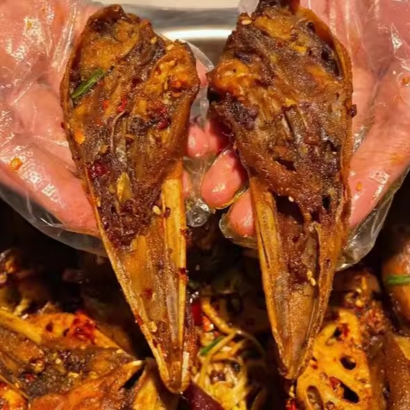 科巷干煸椒盐鸭头一盒6片