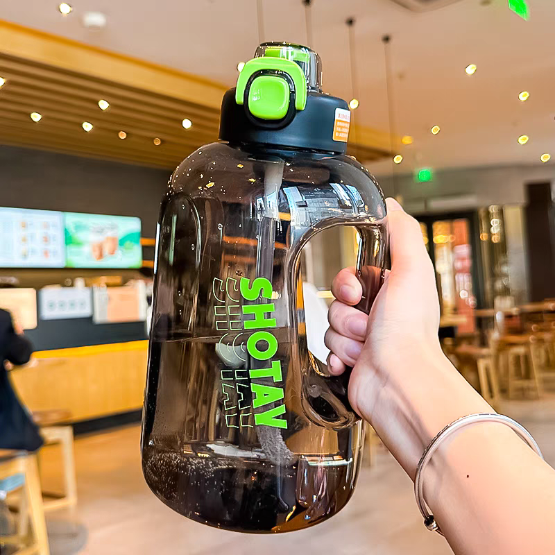 尚泰大容量吨吨水壶高颜值户外运动健身水杯便携食品级耐热抗摔杯