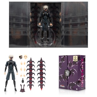 金木研东京食尸鬼人偶可动关节玩具手办正版 美国代购16CM高 赫子