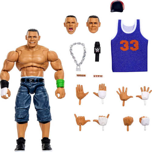 wwe摔跤人偶葬爷雅各法图玩具