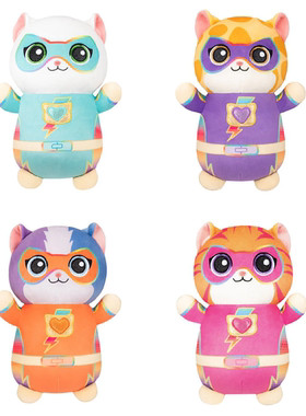 超级小猫战队Superkitties绒玩具HugMees美国正版代购26厘米高