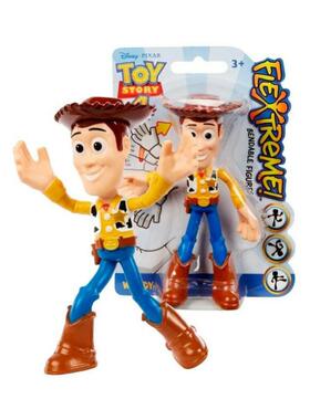 牛仔吴迪蝙蝠侠玩具 Flextreme Bendable拉伸人偶玩具总动员巴斯