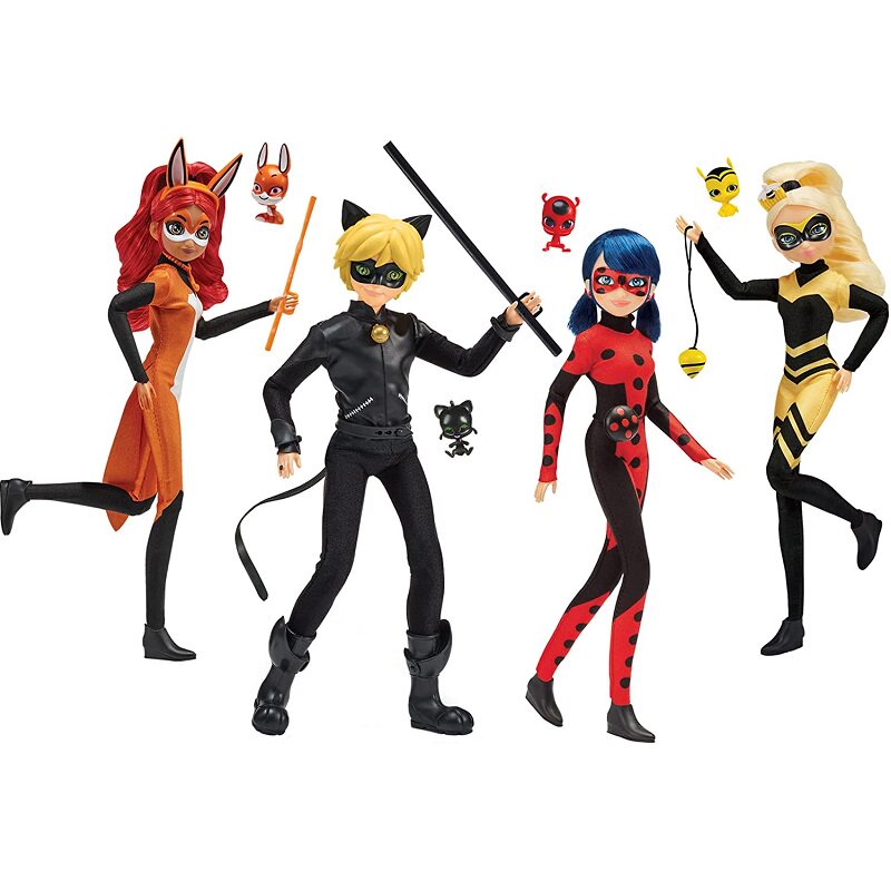 奇迹少女 ladybug瓢虫少女人偶时尚11寸可动玩具 卡通周边彩星