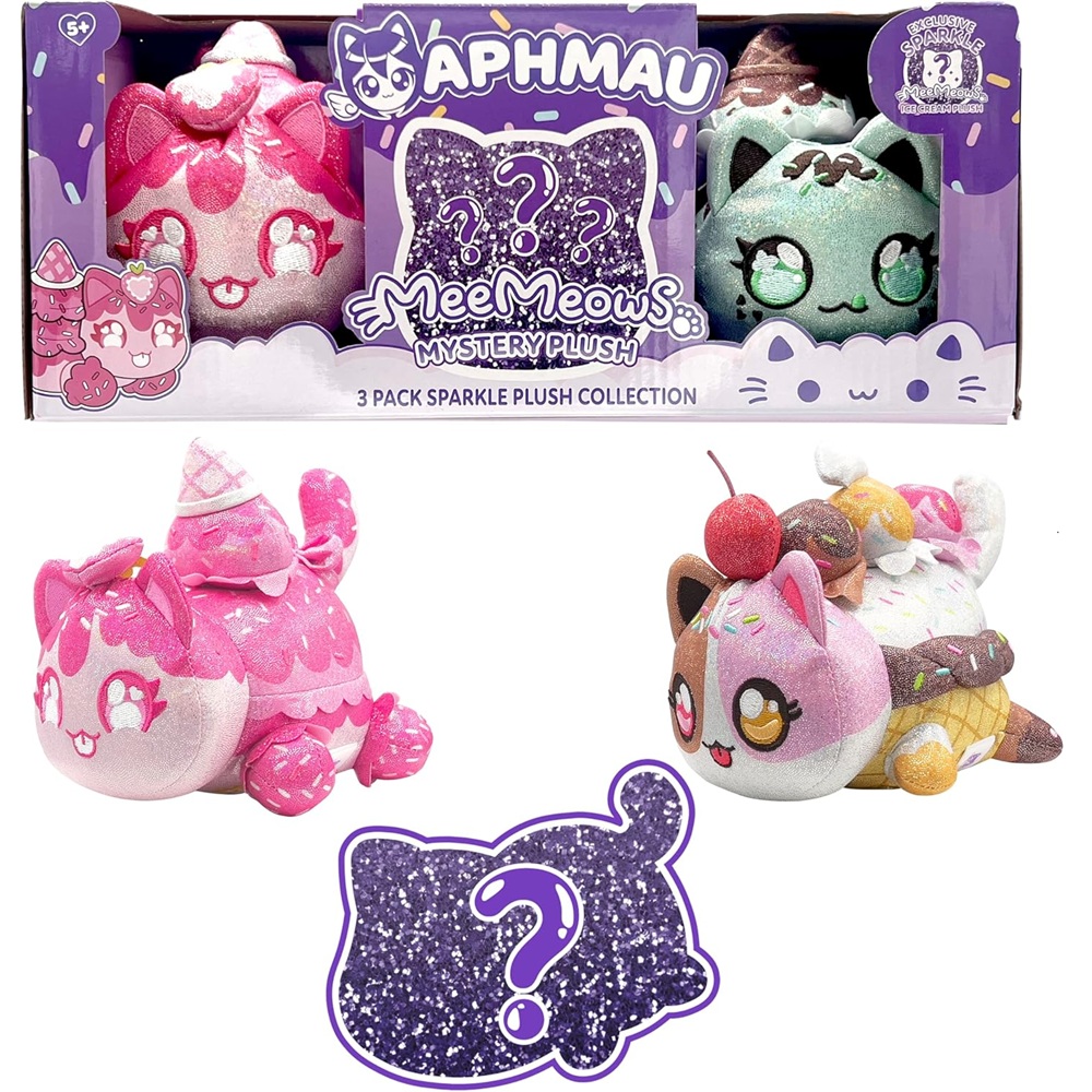 Aphmau MeeMeows惊喜猫咪中号 代购手办玩具新盲盒毛绒6寸
