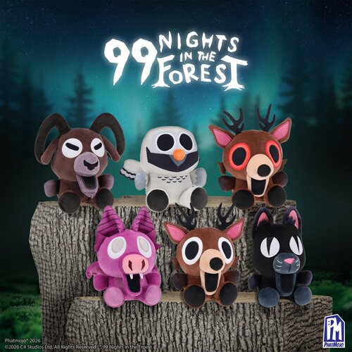 森林99夜周边毛绒盲盒正品进口