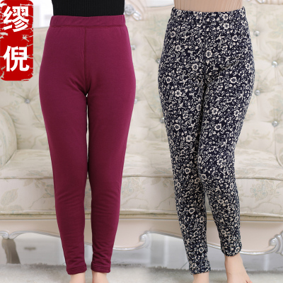 手工蚕丝棉裤女100%桑蚕丝加厚内胆冬季大码保暖裤中老年妈妈装