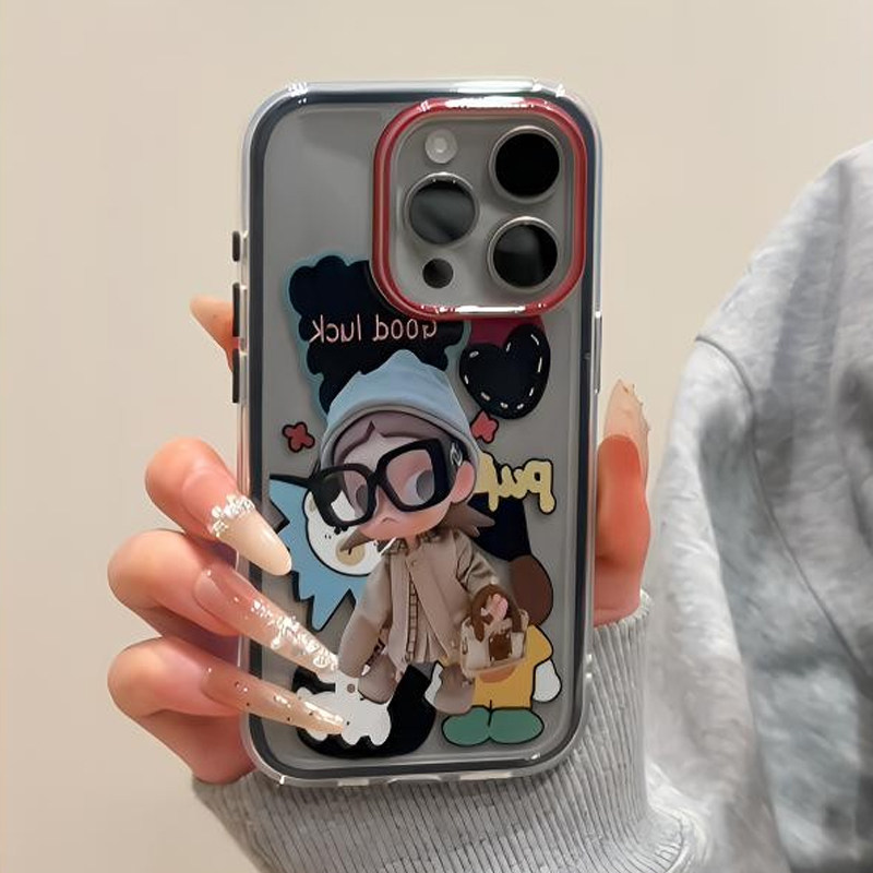 卡通炫酷嘎子姐新款适用苹果17Pro手机壳iPhone16max小米17华为mate80pura70k90note15荣耀500vivox300magic7