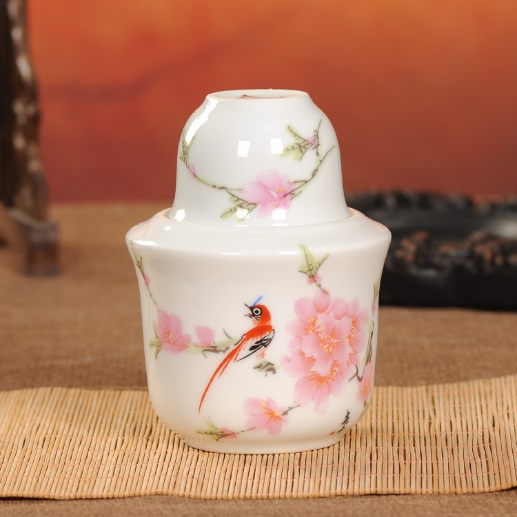 景德镇陶瓷器酒具酒杯三件套