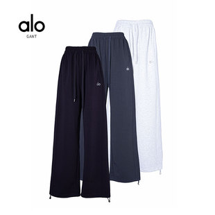 女新运动快干直筒裤 直筒裤 ALOGANT秋季 A10036 双12宠粉节