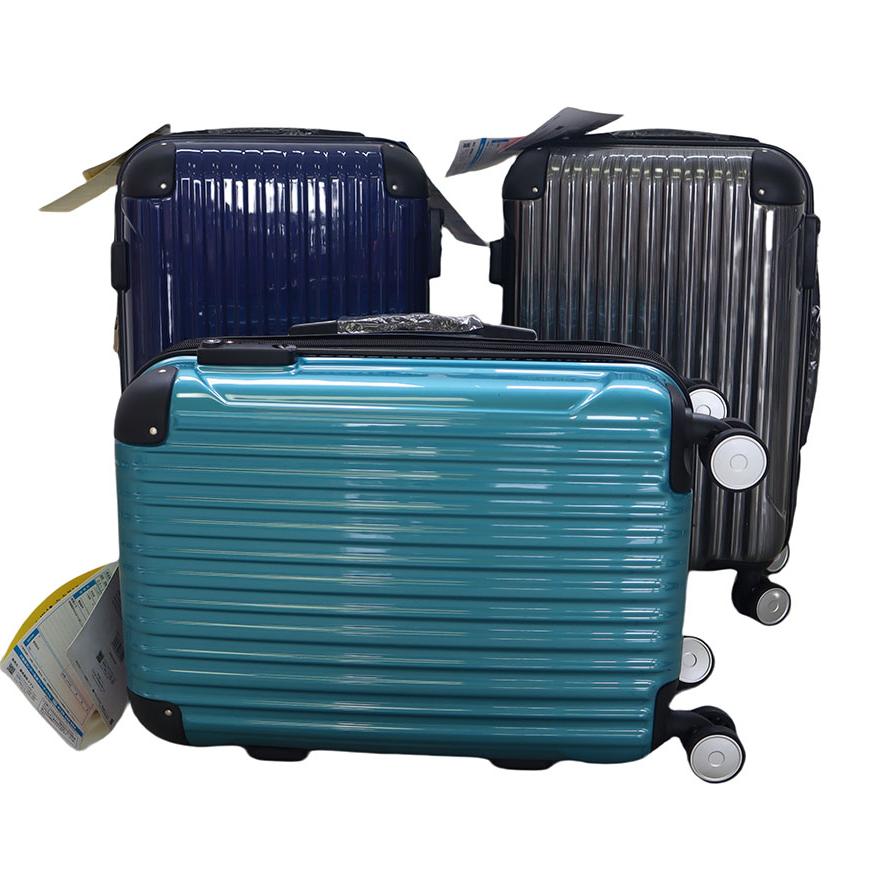 行李旅行箱免托运密码箱拉链款加厚拉杆箱万向轮男女20寸日本原单